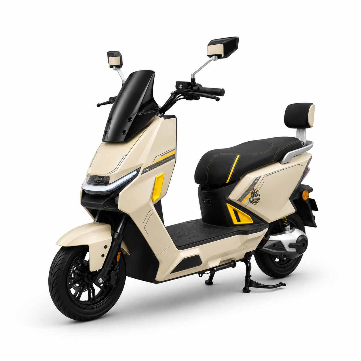 DL007 urban electric scooter side view